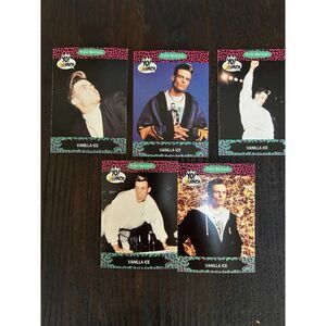 Vanilla Ice 1991 Yo! MTV Raps Proset Musicards lot 5 cards